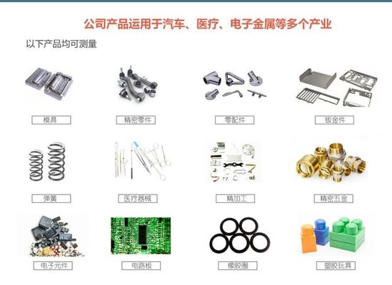 Dụng cụ đo quang bán tự động 2D 2.5D 3D 200mm/S